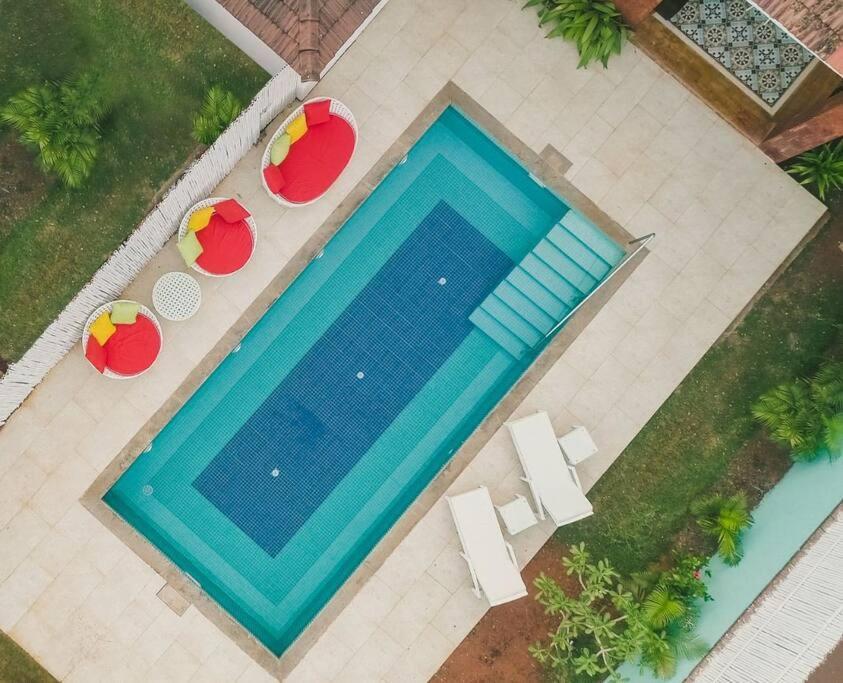 White Banyan Beach Villa, Candolim By The Acacia Villas Esterno foto