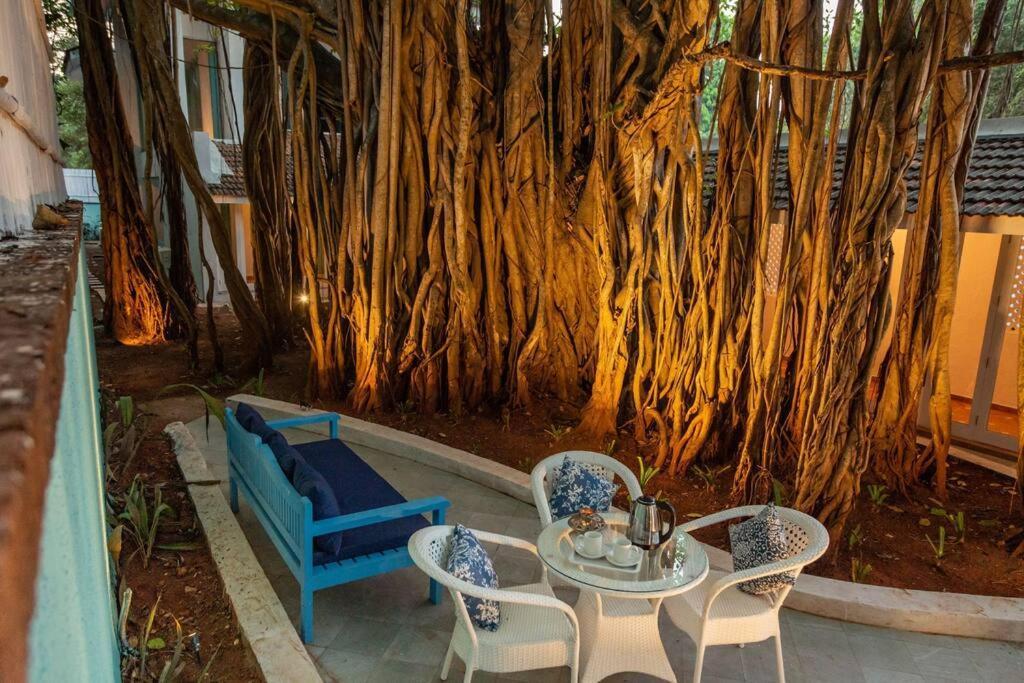 White Banyan Beach Villa, Candolim By The Acacia Villas Esterno foto