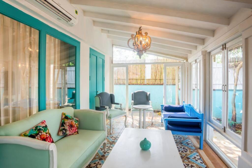 White Banyan Beach Villa, Candolim By The Acacia Villas Esterno foto
